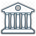 Bank Building Courthouse Icon