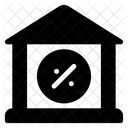 Bank Discount Building Icon