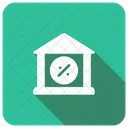 Bank Discount Building Icon