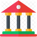 Bank Building Finance Icon アイコン