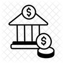 Bank Bank Deposit Bank Building Icon