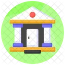 Bank Building Estate Icon