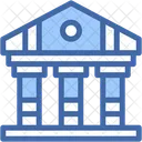 Bank Building Business And Finance Icon