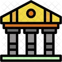 Bank Building Business And Finance Icon