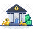 Bank Finance Financial Instiution Icon