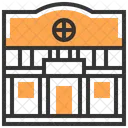 Bank Building Business Icon