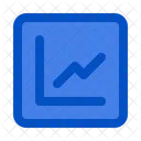 Bank Interest Graph  Icon