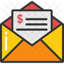 Bank Letter Payment Icon