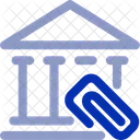 Bank Link Banking Finance Icon
