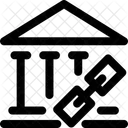 Bank Link Banking Finance Icon