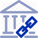 Bank Link Banking Finance Icon