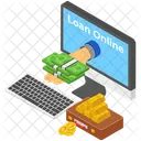 Bank Loan  Icon