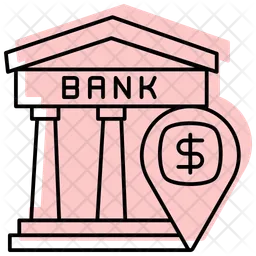 Bank Location  Icon