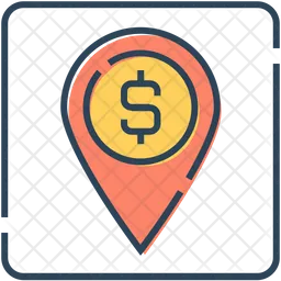 Bank Location  Icon