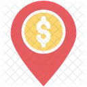 Bank Location Map Pin Location Pin Icon