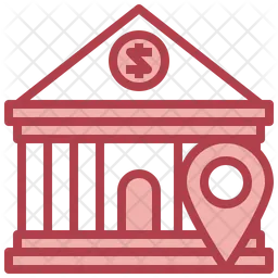 Bank Location  Icon