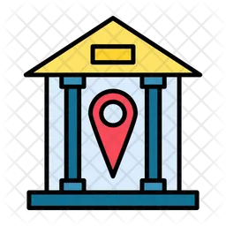 Bank Location  Icon