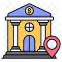 Bank Location  Icon