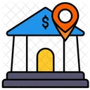 Bank Location  Icon