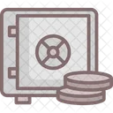 Bank Vault Business Protect Capital Protection Icon