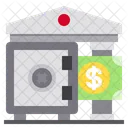 Safety Box Money Security Icon