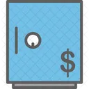 Money Safe Flat Icon