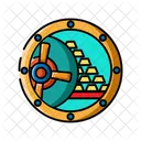 Bank Locker Locker Safe Box Icon