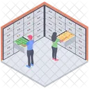 Bank Locker Room Bank Cabinet Bank Locker Icon