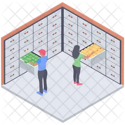 Bank Locker Room  Icon