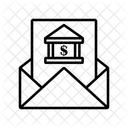 Bank Mail  Icon