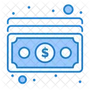 Bank Note Dollar Stack Cash Icon