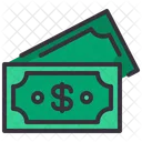 Bank Note Dollar Stack Cash Icon