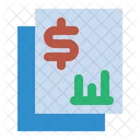 Bank Paper Business Document Icon