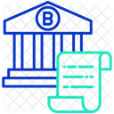 Bank Documents Bank Papers Bank File Icon