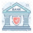 Bank Security Bank Protection Cyber Security Icon