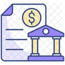 Bank Reconciliation Legal Banking Icon