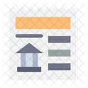 Bank Report  Icon