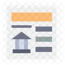 Bank Report  Icon