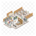 Bank Room Money Finance Icon