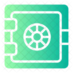 Bank Safe  Icon