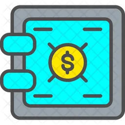 Bank Safe  Icon