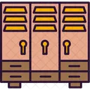 Bank Safe Lockers Protected Icon