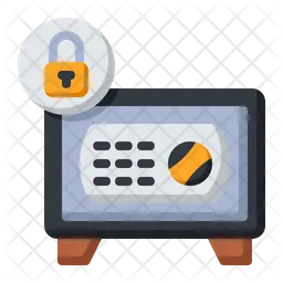 Bank Safe  Icon