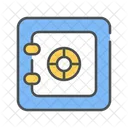Bank Safe Locker Lock Icon