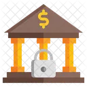 Bank Recession Bankrupt Icon