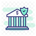 Bank Security Bank Safe Icon