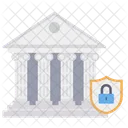 Bank Security Bank Protection Bank Safety Icon