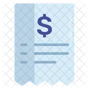 은행 전표 금융 문서 은행 문서 아이콘
