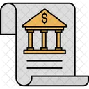 Bank Statement  Icon