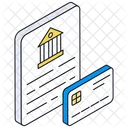 Bank Statement Finance Statement Icon